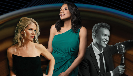 Kelli O'Hara, Audra McDonald, and Brian Stokes Mitchell