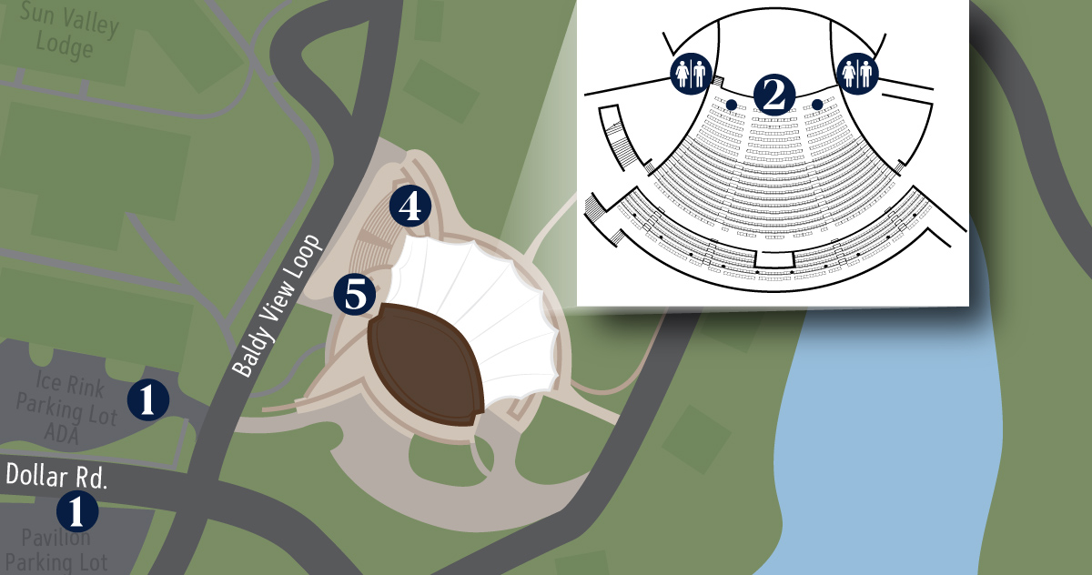 Sun Valley Pavilion Seating Chart