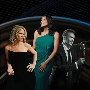 Kelli O'Hara, Audra McDonald, and Brian Stokes Mitchell